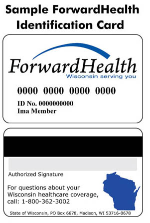 Sample of the Forward Health Card image