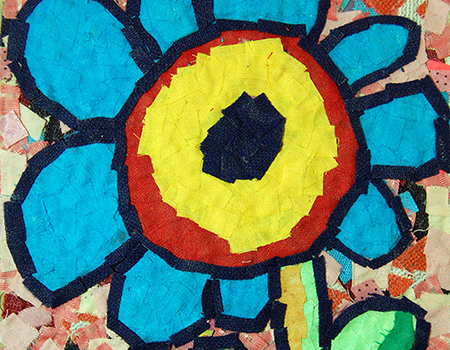 A Flower by Sally, Pakistan From the Harvey A. Stevens International Collection of Art by People with Developmental Disabilities