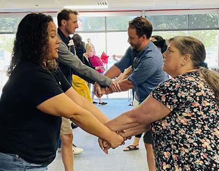 Managing Threatening Confrontations - COW training participants